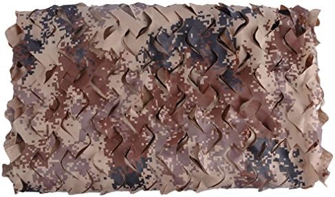 Digital Desert Army Camouflage Net Military Camouflage Netting Hunting Net Car Cover Netting Sunshade Net (4*9M（157.5in*354in）)