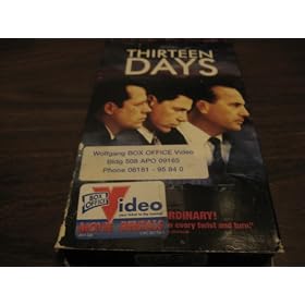 Thirteen Days [VHS]