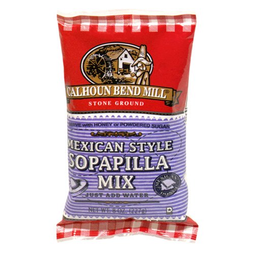 Calhoun Bend Mill Mexican Style Sopapilla Mix, 8-Ounce Bags (Pack of 12) by Calhoun Bend