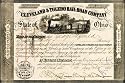 Art Poster, Cleveland and Toledo Railroad Company - 27.5 x 18.75