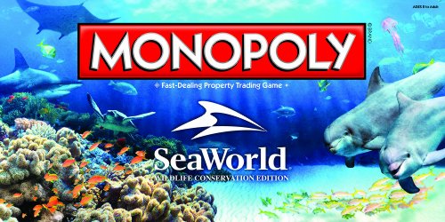 SeaWorld Monopoly Wildlife Conservation Edition