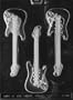 ELECTRIC GUITAR NEW 3 UP Jobs Candy Mold Chocolate