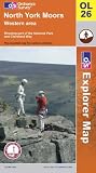 North York Moors: Western Area (Explorer Maps): Western Area (Explorer Maps) (OS Explorer Map)