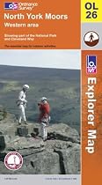 North York Moors: Western Area (Explorer Maps): Western Area (Explorer Maps) (OS Explorer Map)