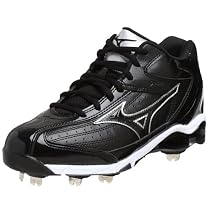 Mizuno Men's 9 Spike Classic G5 Mid Baseball Cleat