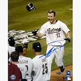 Jeff Kent Autographed 2004 National League Chmpionship Series - Crossing Home 8 x 10 Photograph