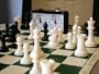 House of Staunton 3.875" Weighted Plastic Hastings Chess Set - Black & Ivory
