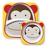 Skip Hop Zoo Monkey Tableware Set