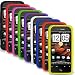Nine Silicone Cases / Skins / Covers for HTC Droid Incredible ADR6300 - Black, White, Purple, Yellow, Orange, Red, Hot Pink, Blue, Green