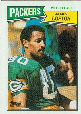 1987 Topps #354 James Lofton - Green Bay Packers (Football Cards)