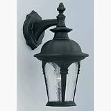 Designers Fountain 2900-BK Quintessence Lantern Black 7-1/2 w x 14-1/4 h x 8-3/4 ext.