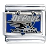 Depaul University Licensed Sports Italian Charms Bracelet Link
