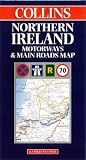 Northern Ireland Motorways and Main Roads Map (Road Map)