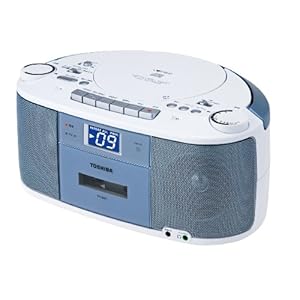 【クリックで詳細表示】TOSHIBA CDラジオカセットレコーダー CUTEBEAT TY-CDS5