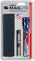 MAGLITE M2AAEH AA Mini Flashlight and Holster Combo Pack, Flag-Lite