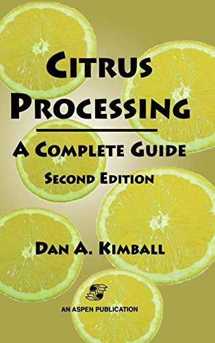 citrus processing a complete guide chapman  hall food science book