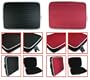 Padded Memory Foam Laptop Sleeve Case Cover - Compatible with 13" 15" 17" Laptop Notebook