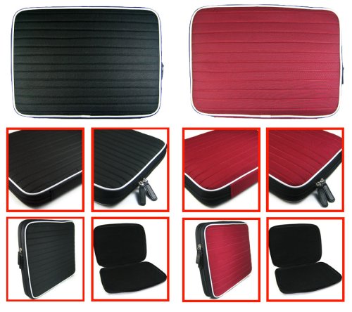 Cover image : Padded Memory Foam Laptop Sleeve Case Cover - Compatible with 13