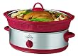 Rival SCE600-RS 6 Quart Oval Slow Cooker (Red Stainless)