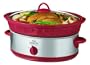 Crock-Pot SCE600-RS 6 Quart Oval Slow Cooker, Red