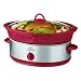 Crockpot SCE600-RS 6 Quart Oval Slow Cooker, Maroon