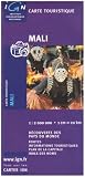 Mali 1 : 2 000 000: Carte touristique. Découverte des pays du monde. Routes. Informations touristiques. Plan de la capitale, index des noms