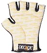Decade 49231 Anti-Vibration Spandex Half-Finger Left Hand Glove Liner with Gfom, Black, XSmall-Medium