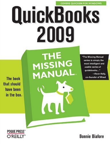 quickbooks 2009 the missing manual