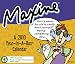 Maxine 2010 Year In A Box Calendar