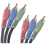 GE 23296 Component Video Cable (6 Feet)