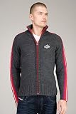 Review   / Diesel Kazzai Charcoal Knit Zip Cardigan