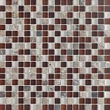 QUANTUM VETRO MARMI BLEND Stone and Glass Mosaic Tiles For Kitchen Bathroom Backsplash, Shower Walls - Price is Per Tile