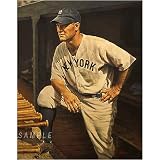 Legendary Sports Prints New York Yankees The Iron Horse Giclee