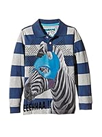 Desigual Kids Polo (Azul / Gris)
