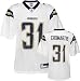 Antonio Cromartie Youth Jersey: Reebok White Replica #31 San Diego Chargers Jersey - Large (14-16)