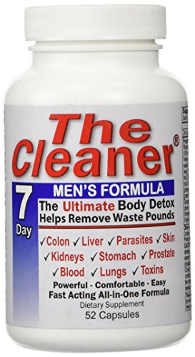 Century Systems - The Cleaner 7 Days Mens Formula, 52 veggie caps