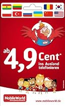 MobileWorld Prepaid SIM-Karte inkl. 7,50 EUR Startguthaben
