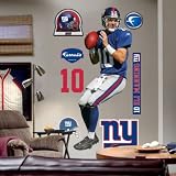Sporting Goods : Fathead Eli Manning New York Giants Wall Decal