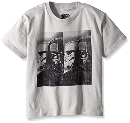 Star Wars Boys' Kylo Ren T-Shirt, Silver, X-Large/18-20