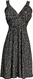 Black & White Polka Dot Halter Sundress Tie Back
