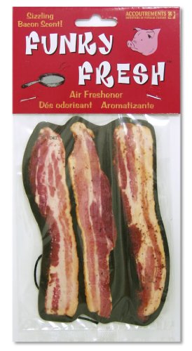 Bacon Scented Car AIR Freshener Novelty Gag Gift Auto