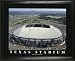 Dallas Cowboys - Old Texas Stadium Aerial - Lg - Framed Poster Print