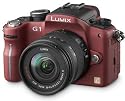 Panasonic Lumix G1 Digital System Camera Kit - Red (12.1MP)