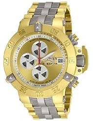 Watch: Invicta Mens 11644 Subaqua Noma III Automatic Chrono Gold Tone Watch - Invicta