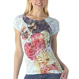 Masha Fan Girl Vintage Tee - White