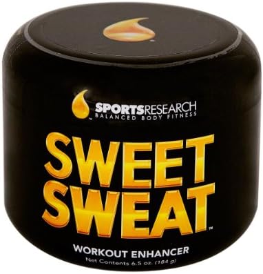 Sports Research SWEET SWEAT 6.5 oz Jar Workout Enhancer, Sweet Sweat Skin Cream Good Product quality!!