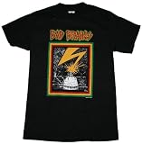 Bad Brains Capitol Black Adult T-Shirt, Size: X-Large