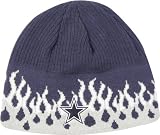 Dallas Cowboys Flame Cuffless Knit Hat