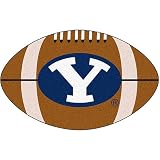 Fanmats Brigham Young Cougars Football-Shaped Mats