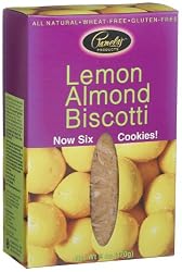 Pamela's Products Lemon Almond Biscotti, 6-Ounce Boxes (Pack of 8)